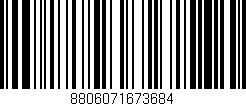 Código de barras (EAN, GTIN, SKU, ISBN): '8806071673684'
