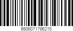 Código de barras (EAN, GTIN, SKU, ISBN): '8806071796215'