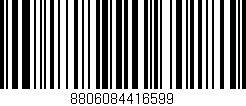 Código de barras (EAN, GTIN, SKU, ISBN): '8806084416599'