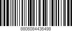 Código de barras (EAN, GTIN, SKU, ISBN): '8806084436498'