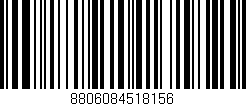 Código de barras (EAN, GTIN, SKU, ISBN): '8806084518156'