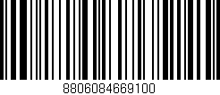 Código de barras (EAN, GTIN, SKU, ISBN): '8806084669100'