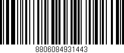 Código de barras (EAN, GTIN, SKU, ISBN): '8806084931443'