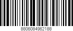 Código de barras (EAN, GTIN, SKU, ISBN): '8806084962188'