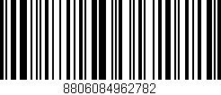 Código de barras (EAN, GTIN, SKU, ISBN): '8806084962782'