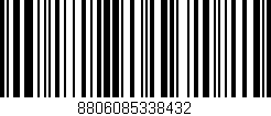 Código de barras (EAN, GTIN, SKU, ISBN): '8806085338432'