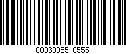 Código de barras (EAN, GTIN, SKU, ISBN): '8806085510555'