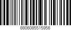 Código de barras (EAN, GTIN, SKU, ISBN): '8806085515956'