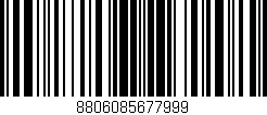 Código de barras (EAN, GTIN, SKU, ISBN): '8806085677999'