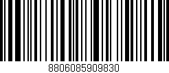 Código de barras (EAN, GTIN, SKU, ISBN): '8806085909830'