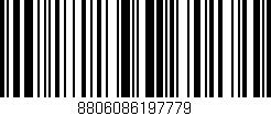 Código de barras (EAN, GTIN, SKU, ISBN): '8806086197779'