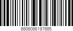 Código de barras (EAN, GTIN, SKU, ISBN): '8806086197885'