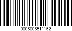Código de barras (EAN, GTIN, SKU, ISBN): '8806086511162'