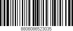 Código de barras (EAN, GTIN, SKU, ISBN): '8806086523035'