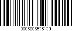 Código de barras (EAN, GTIN, SKU, ISBN): '8806086575133'