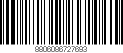 Código de barras (EAN, GTIN, SKU, ISBN): '8806086727693'