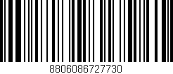 Código de barras (EAN, GTIN, SKU, ISBN): '8806086727730'