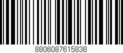 Código de barras (EAN, GTIN, SKU, ISBN): '8806087615838'