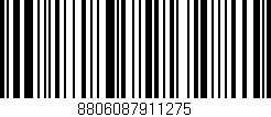 Código de barras (EAN, GTIN, SKU, ISBN): '8806087911275'