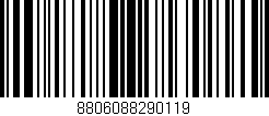 Código de barras (EAN, GTIN, SKU, ISBN): '8806088290119'