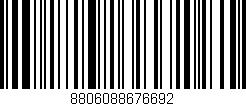 Código de barras (EAN, GTIN, SKU, ISBN): '8806088676692'