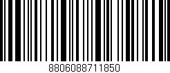 Código de barras (EAN, GTIN, SKU, ISBN): '8806088711850'