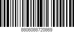 Código de barras (EAN, GTIN, SKU, ISBN): '8806088720869'