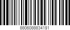 Código de barras (EAN, GTIN, SKU, ISBN): '8806088834191'