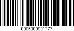 Código de barras (EAN, GTIN, SKU, ISBN): '8806088931777'