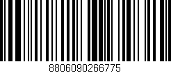 Código de barras (EAN, GTIN, SKU, ISBN): '8806090266775'