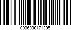 Código de barras (EAN, GTIN, SKU, ISBN): '8806098171385'