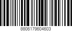 Código de barras (EAN, GTIN, SKU, ISBN): '8806179604603'