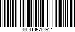 Código de barras (EAN, GTIN, SKU, ISBN): '8806185783521'