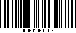 Código de barras (EAN, GTIN, SKU, ISBN): '8806323630335'