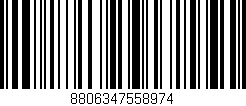Código de barras (EAN, GTIN, SKU, ISBN): '8806347558974'