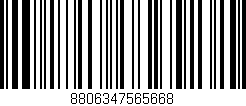 Código de barras (EAN, GTIN, SKU, ISBN): '8806347565668'