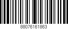 Código de barras (EAN, GTIN, SKU, ISBN): '88076161863'