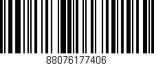 Código de barras (EAN, GTIN, SKU, ISBN): '88076177406'