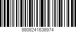 Código de barras (EAN, GTIN, SKU, ISBN): '8808241638974'