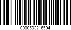 Código de barras (EAN, GTIN, SKU, ISBN): '8808563216584'