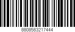 Código de barras (EAN, GTIN, SKU, ISBN): '8808563217444'
