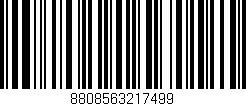 Código de barras (EAN, GTIN, SKU, ISBN): '8808563217499'