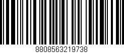 Código de barras (EAN, GTIN, SKU, ISBN): '8808563219738'