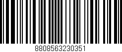 Código de barras (EAN, GTIN, SKU, ISBN): '8808563230351'
