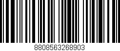 Código de barras (EAN, GTIN, SKU, ISBN): '8808563268903'