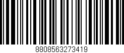 Código de barras (EAN, GTIN, SKU, ISBN): '8808563273419'
