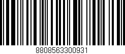 Código de barras (EAN, GTIN, SKU, ISBN): '8808563300931'