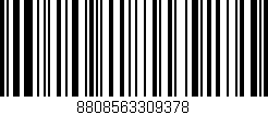 Código de barras (EAN, GTIN, SKU, ISBN): '8808563309378'