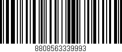 Código de barras (EAN, GTIN, SKU, ISBN): '8808563339993'