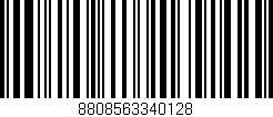 Código de barras (EAN, GTIN, SKU, ISBN): '8808563340128'